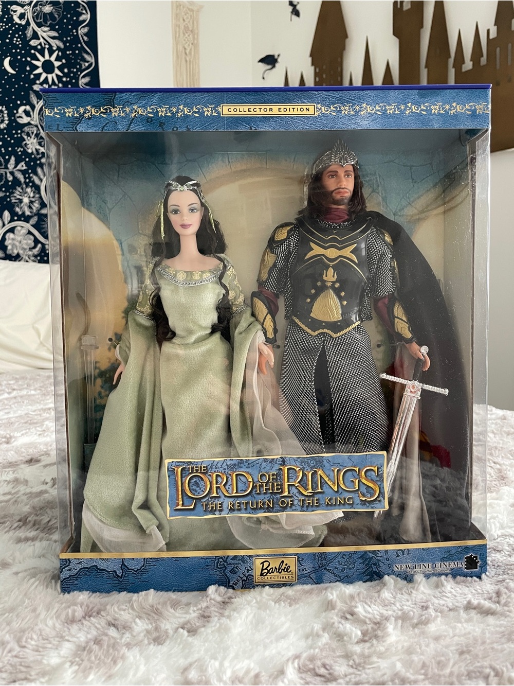 Mattel LOTR The Return of the King Aragorn & Arwen Collector’s Edition Barbies